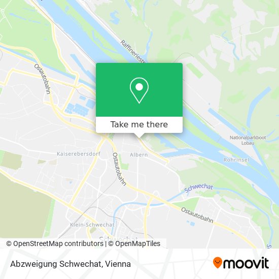 Abzweigung Schwechat map