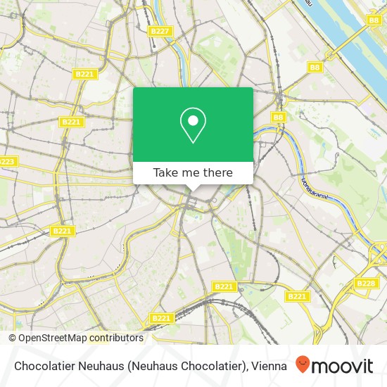 Chocolatier Neuhaus map