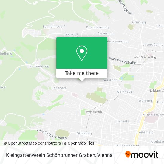 Kleingartenverein Schönbrunner Graben map