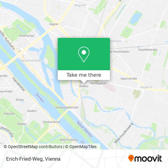 Erich-Fried-Weg map