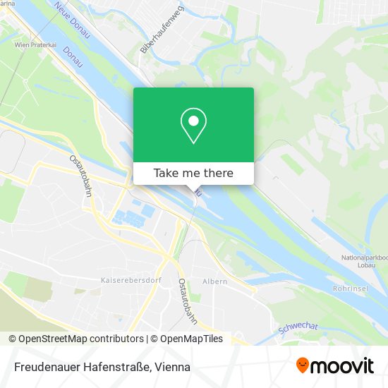 Freudenauer Hafenstraße map