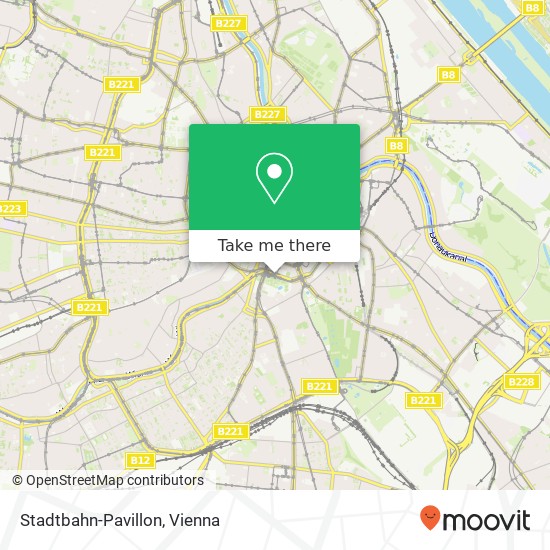 Stadtbahn-Pavillon map