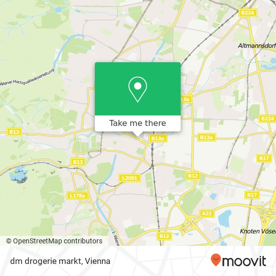 dm drogerie markt map