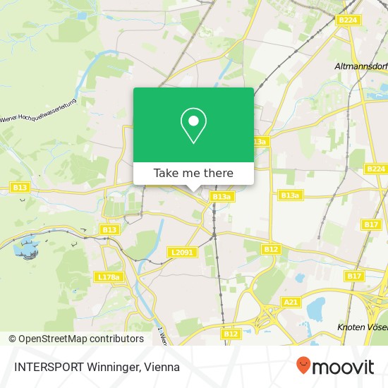 INTERSPORT Winninger map