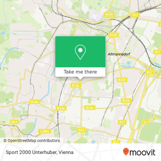 Sport 2000 Unterhuber map