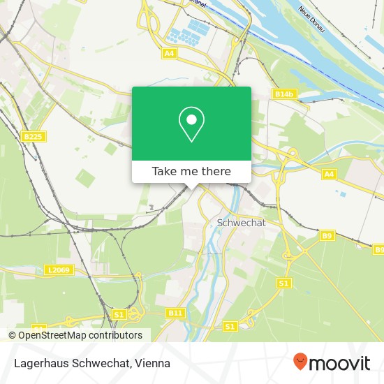 Lagerhaus Schwechat map