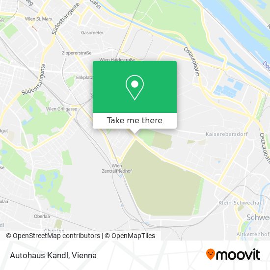 Autohaus Kandl map