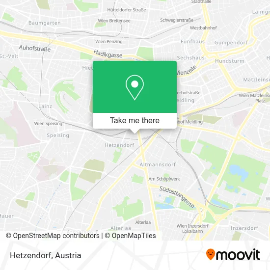 Hetzendorf map