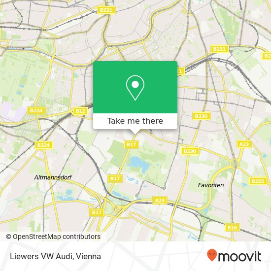 Liewers VW Audi map