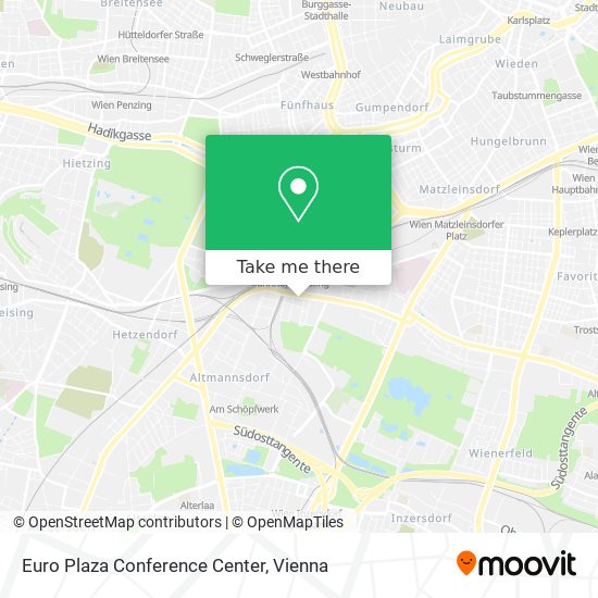 Euro Plaza Conference Center map