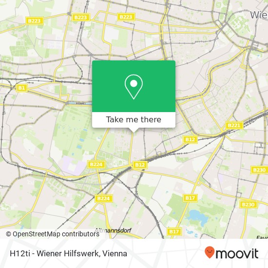 H12ti - Wiener Hilfswerk map