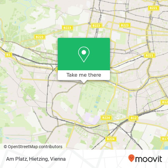 Am Platz, Hietzing map