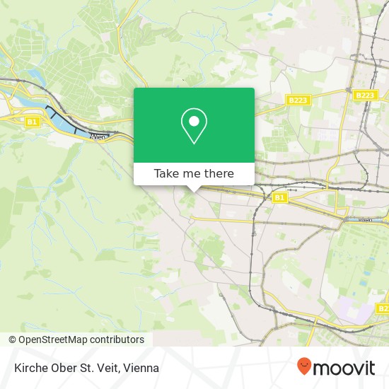 Kirche Ober St. Veit map