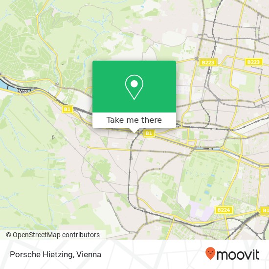 Porsche Hietzing map