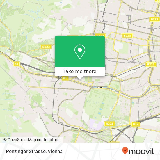 Penzinger Strasse map