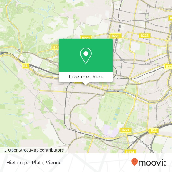 Hietzinger Platz map