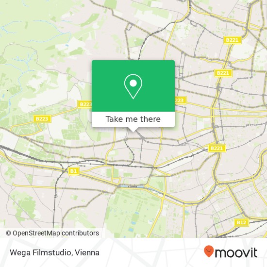 Wega Filmstudio map