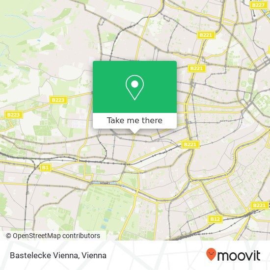 Bastelecke Vienna map