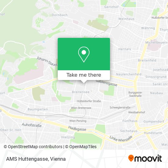 AMS Huttengasse map
