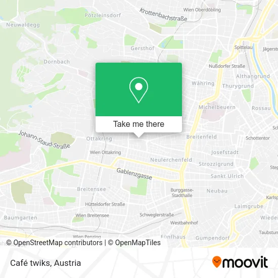 Café twiks map