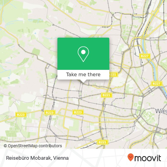 Reisebüro Mobarak map