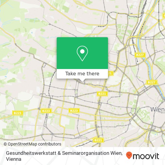 Gesundheitswerkstatt & Seminarorganisation Wien map