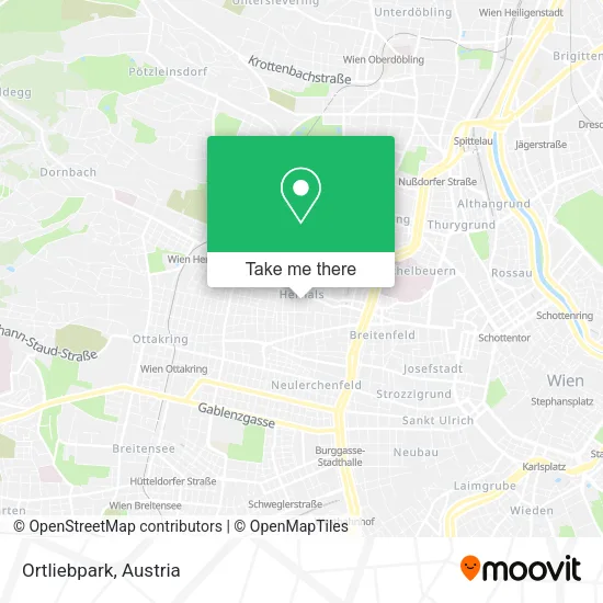 Ortliebpark map
