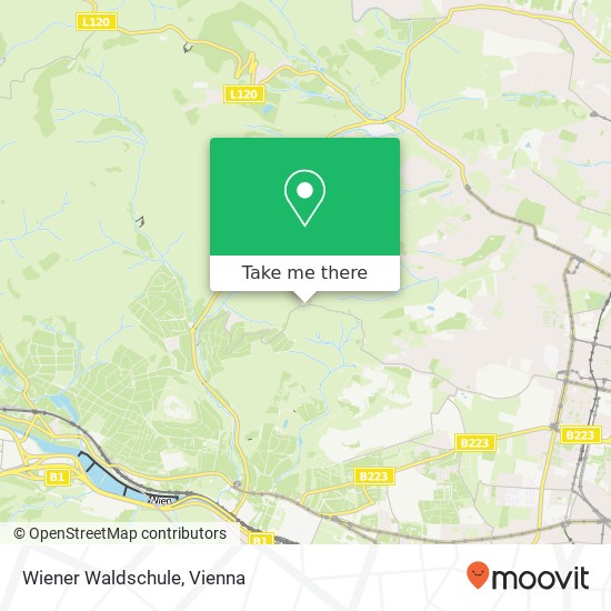 Wiener Waldschule map