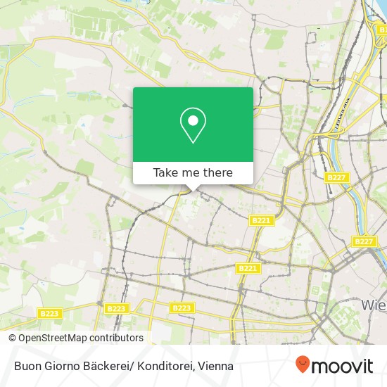 Buon Giorno Bäckerei/ Konditorei map
