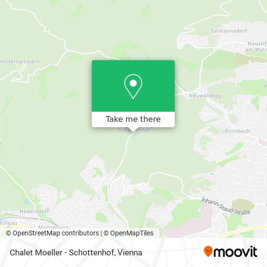 Chalet Moeller - Schottenhof map