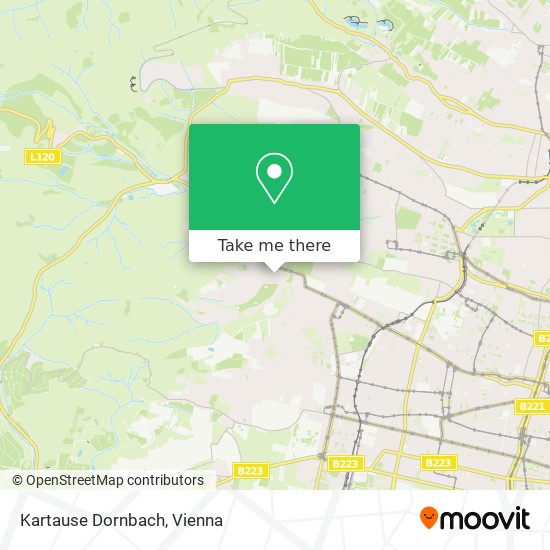 Kartause Dornbach map