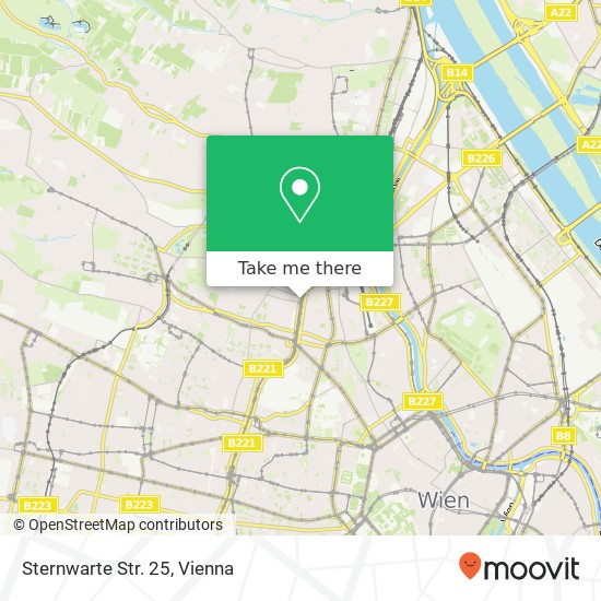 Sternwarte Str. 25 map