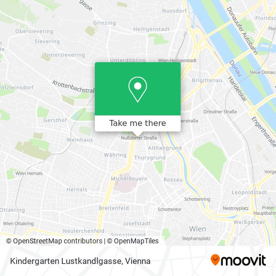 Kindergarten Lustkandlgasse map
