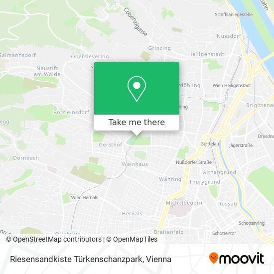 Riesensandkiste Türkenschanzpark map