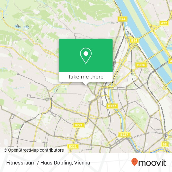 Fitnessraum / Haus Döbling map