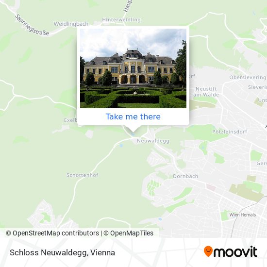 Schloss Neuwaldegg map