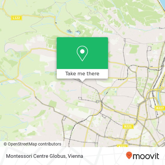 Montessori Centre Globus map