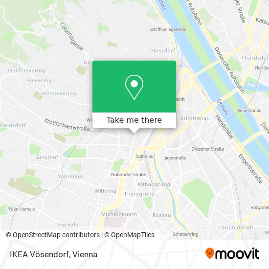 IKEA Vösendorf map