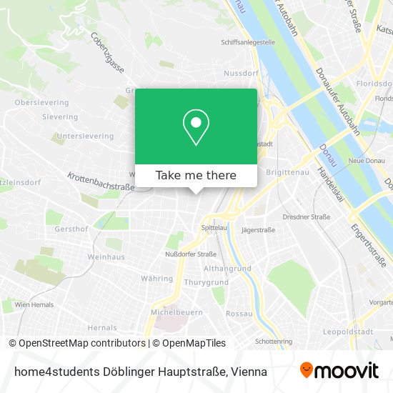 home4students Döblinger Hauptstraße map