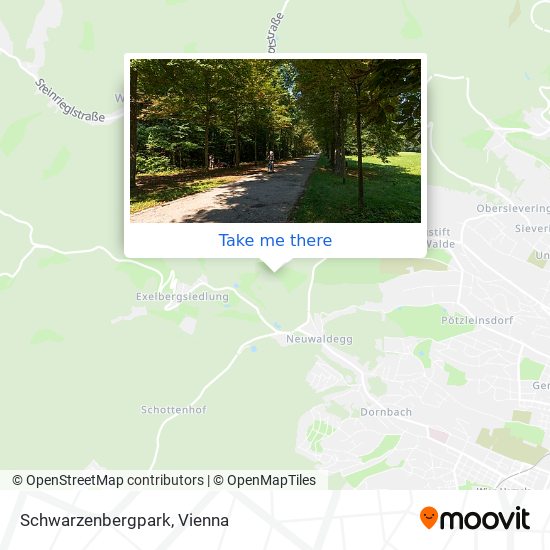 Schwarzenbergpark map