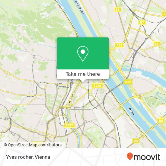 Yves rocher map