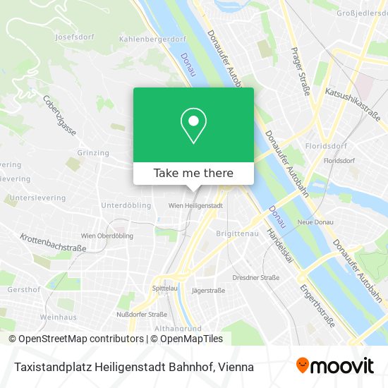 Taxistandplatz Heiligenstadt Bahnhof map