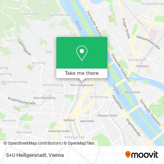 S+U Heiligenstadt map