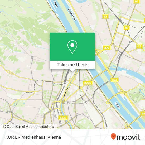 KURIER Medienhaus map