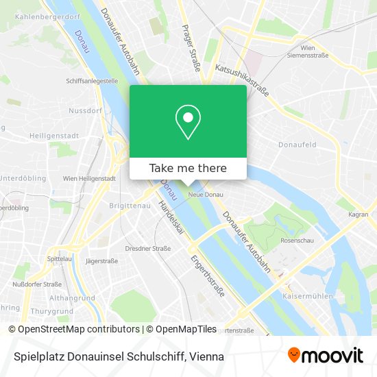 Spielplatz Donauinsel Schulschiff map