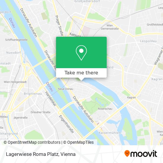 Lagerwiese Roma Platz map