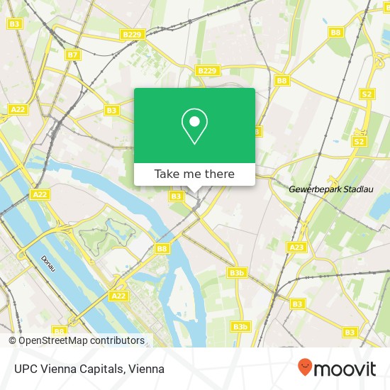 UPC Vienna Capitals map