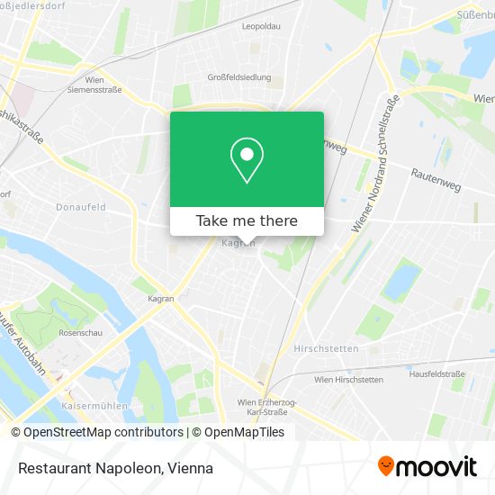 Restaurant Napoleon map
