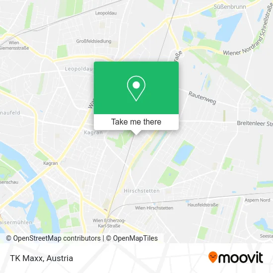TK Maxx map