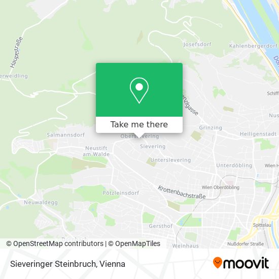 Sieveringer Steinbruch map